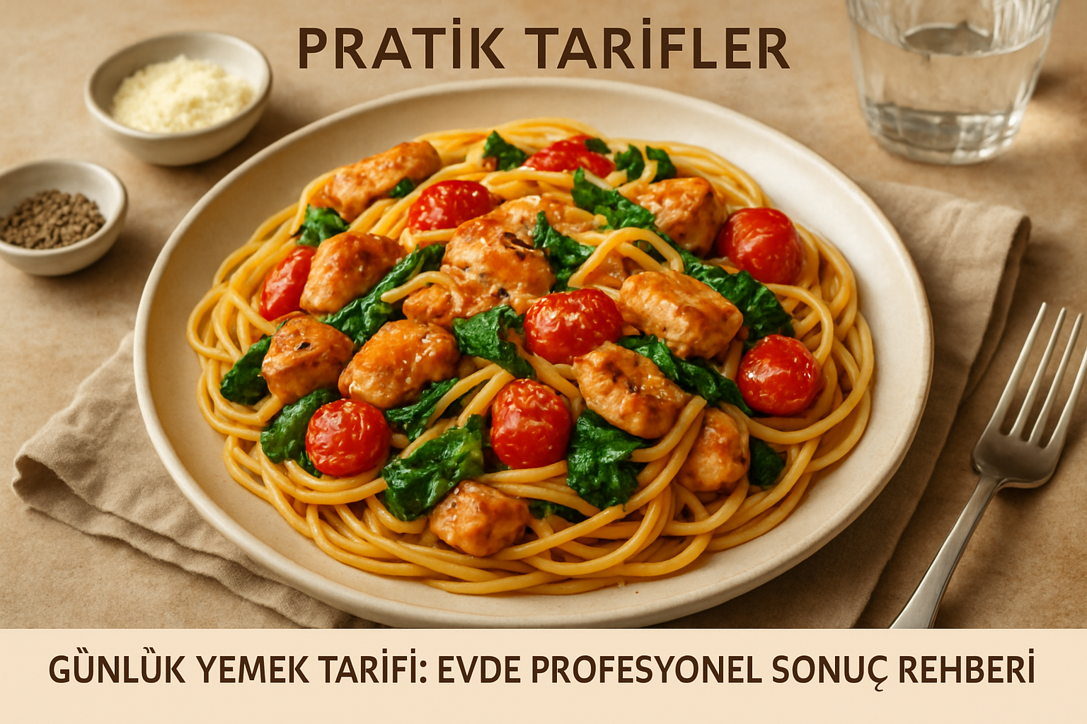 Gunluk yemek tarifi: Evde profesyonel sonuc rehberi
