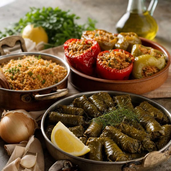 Pirinç mi Bulgur mu? Dolma ve Sarma İç Harcında Bölgesel Tercihler Neden Değişir?